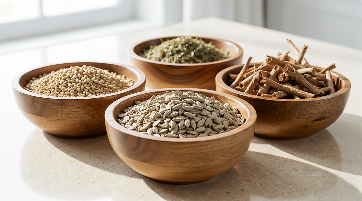 Bahan alami untuk vitalitas pria